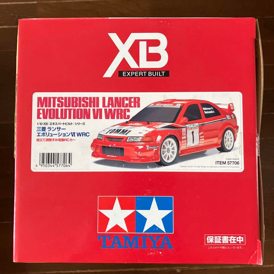 Used Tamiya 1/10 XB Series Mitsubishi Lancer Evolution VI WRC Assembled