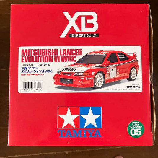 Used Tamiya 1/10 XB Series Mitsubishi Lancer Evolution VI WRC Assembled