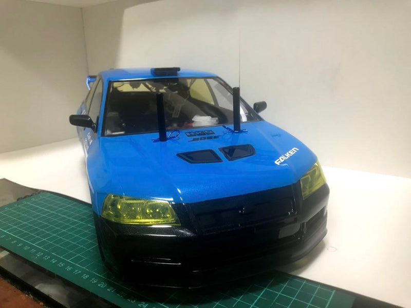 Chargez l'image dans la visionneuse de la galerie, Used Tamiya TT-02 Lancer Evo VII WRC Assembled Full Set with Sanwa MX-6