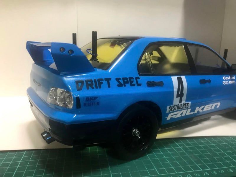 Chargez l'image dans la visionneuse de la galerie, Used Tamiya TT-02 Lancer Evo VII WRC Assembled Full Set with Sanwa MX-6