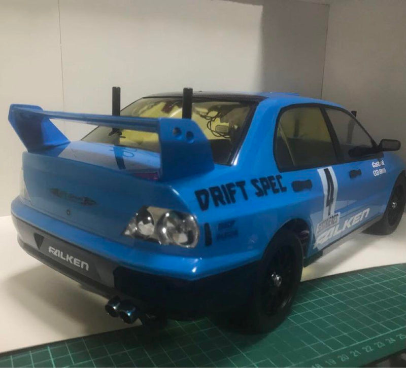 Chargez l'image dans la visionneuse de la galerie, Used Tamiya TT-02 Lancer Evo VII WRC Assembled Full Set with Sanwa MX-6