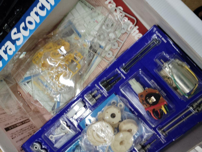 Load image into Gallery viewer, Used Tamiya 1/10 The Scorcher 4WD RC Buggy Kit Unassembled