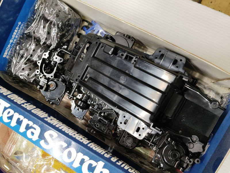 Load image into Gallery viewer, Used Tamiya 1/10 The Scorcher 4WD RC Buggy Kit Unassembled