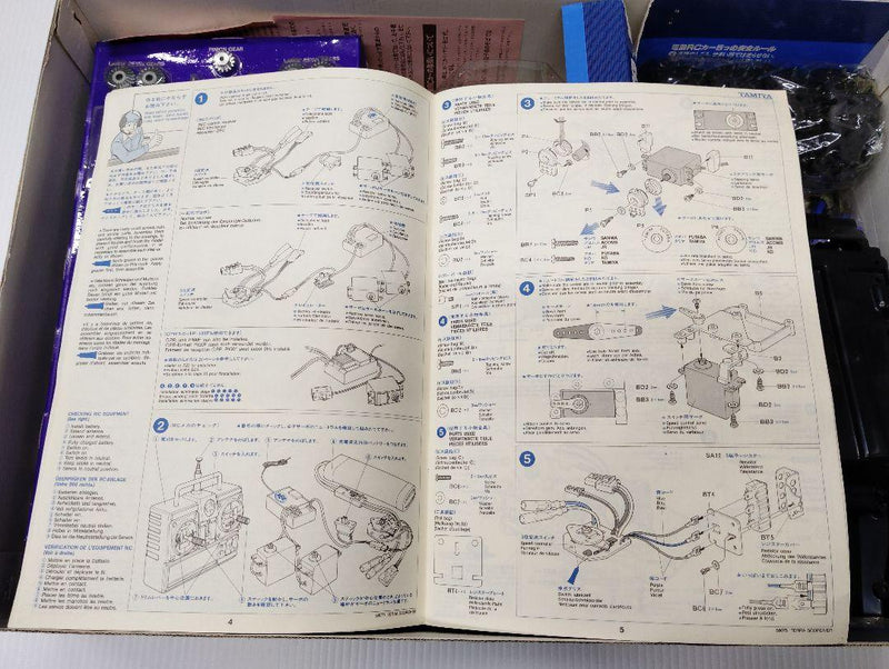 Load image into Gallery viewer, Used Tamiya 1/10 The Scorcher 4WD RC Buggy Kit Unassembled