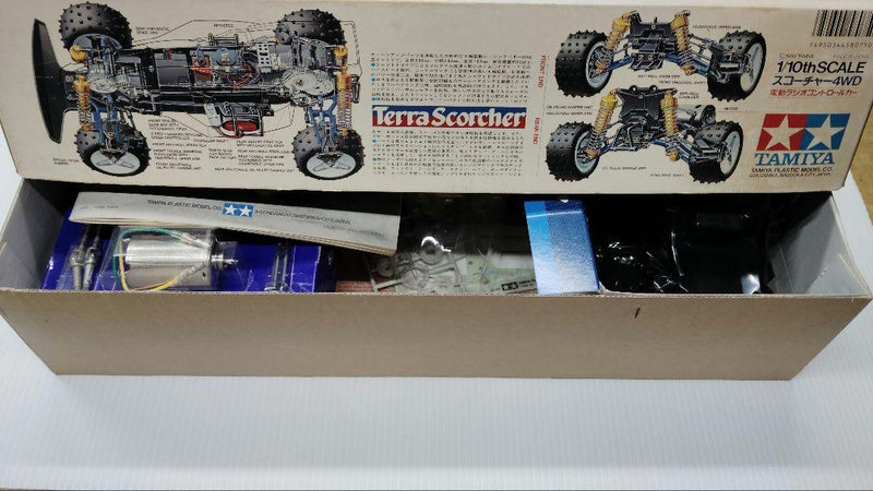 Load image into Gallery viewer, Used Tamiya 1/10 The Scorcher 4WD RC Buggy Kit Unassembled