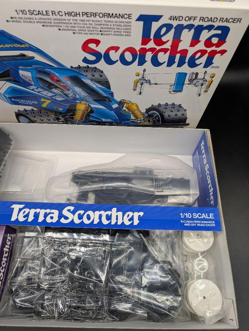 Load image into Gallery viewer, Used Tamiya 1/10 The Scorcher 2020 RC Car Kit Unassembled