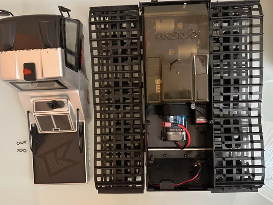 Used Kyosho Blizzard FR ReadySET Snowcat RC Vehicle Used