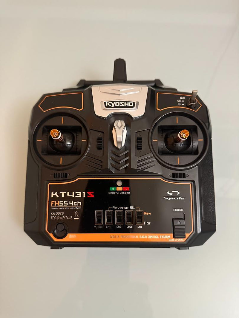 Load image into Gallery viewer, Used Kyosho Blizzard FR ReadySET Snowcat RC Vehicle Used