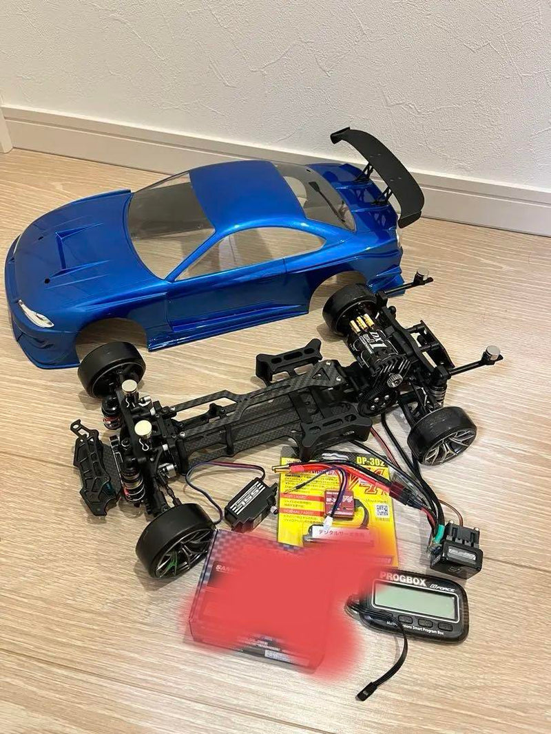 Chargez l'image dans la visionneuse de la galerie, Used YOKOMO YD-2 SX3 Carbon Chassis with Electronics No Receiver