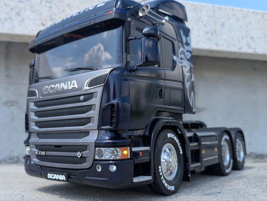 Used Tamiya 1/14 Scania R730 Full Operation Set Used with MFC-01
