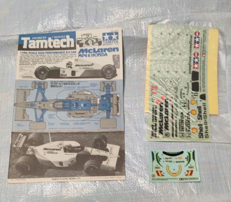 Load image into Gallery viewer, Used Tamiya 1/14 Tamtech McLaren MP4/6 Honda Vehicle Set Unopened