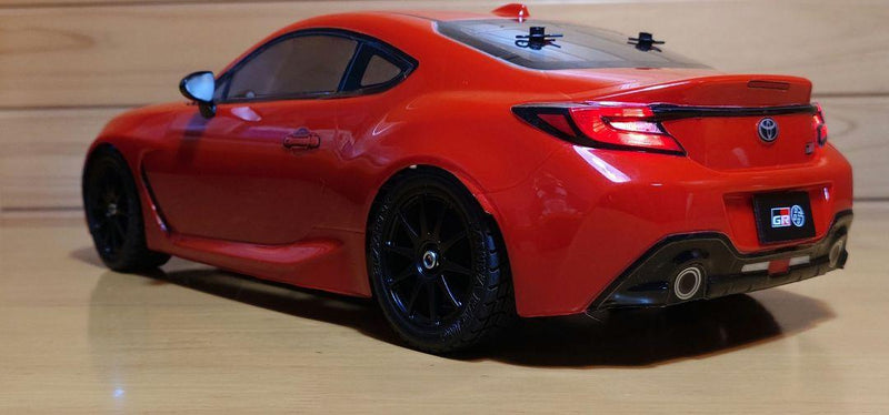 Load image into Gallery viewer, Used Tamiya 1/10 Toyota GR86 TT-02 Assembled Full Set with Sanwa MX-6 Unused