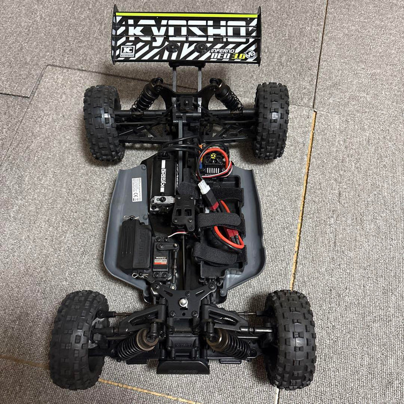 Load image into Gallery viewer, Used Kyosho Inferno MP10 4WD RC Car with 2.4GHz Radio