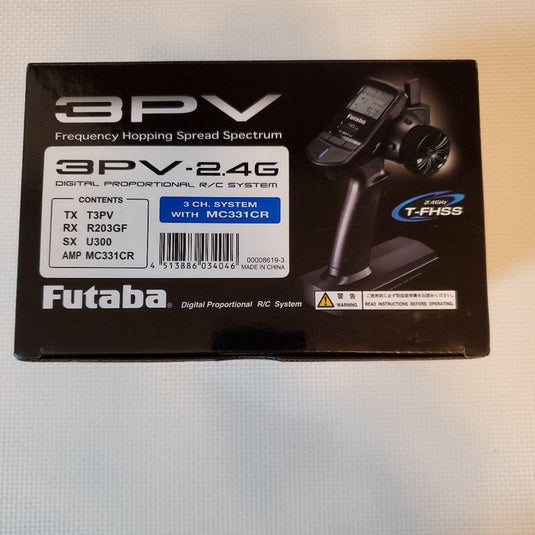 Used Tamiya 1/10 First Try RC Kit TT-02 Semi-Assembled with Futaba 3PV Radio