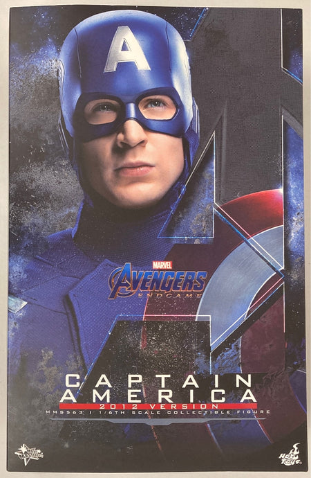 Hot Toys Movie Masterpiece Captain America 2012 Version MMS563 - Used