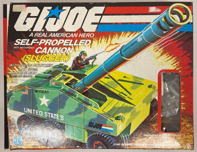 Hasbro G.I. Joe Self-Propelled Cannon (Slugger) Vehicle for 3.5-Inch Figures - Used