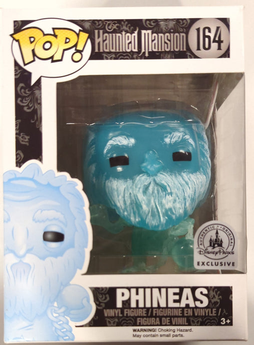 Funko POP! Disney Haunted Mansion Phineas #164 (Disney Parks Exclusive) - Used