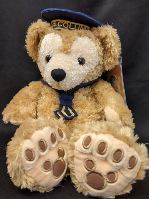 Tokyo Disney Resort Disney Bear Duffy Plush Doll (Spring 2005 Navy Sailor, SS Columbia) - Used