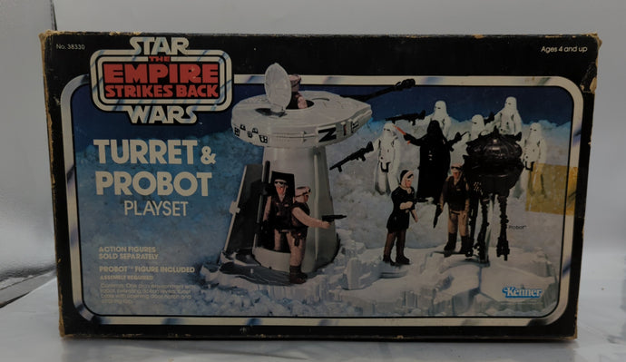 Vintage Kenner Star Wars Turret & Probot Playset for 3.5-Inch Figures - Used