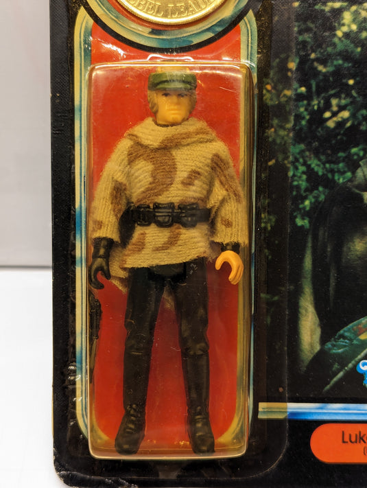 Vintage Kenner Star Wars Luke Skywalker in Battle Poncho 3.5-Inch Figure (92-Back Card) - Used