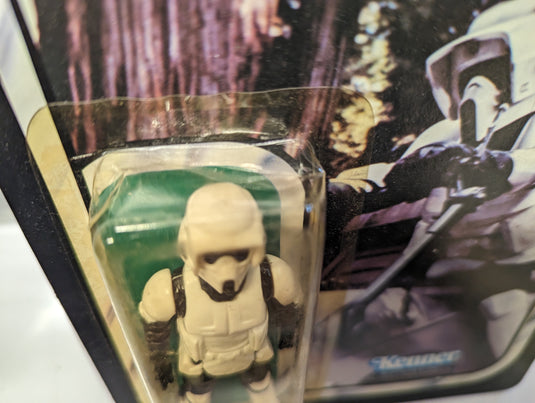 Vintage Kenner Star Wars Biker Scout 3.5-Inch Action Figure (77-Back Card) - Used