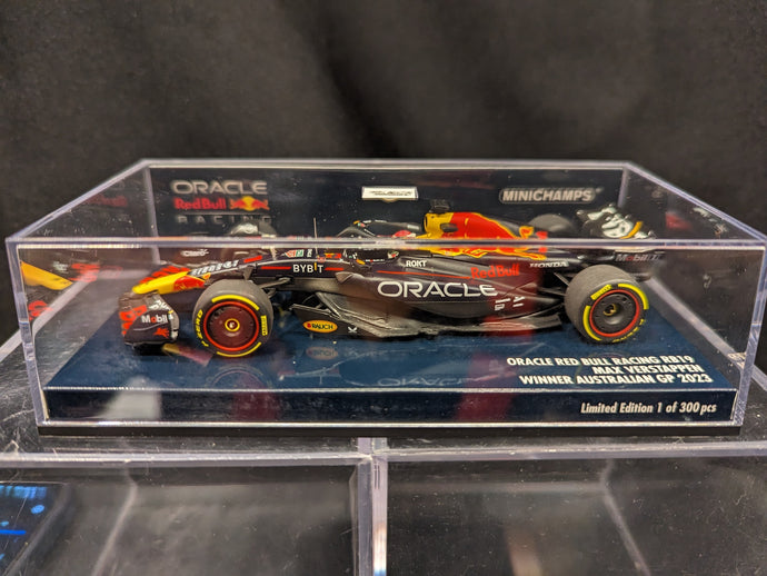 Minichamps 1/43 Oracle Red Bull Racing RB19 Max Verstappen Australian GP 2023 - Used