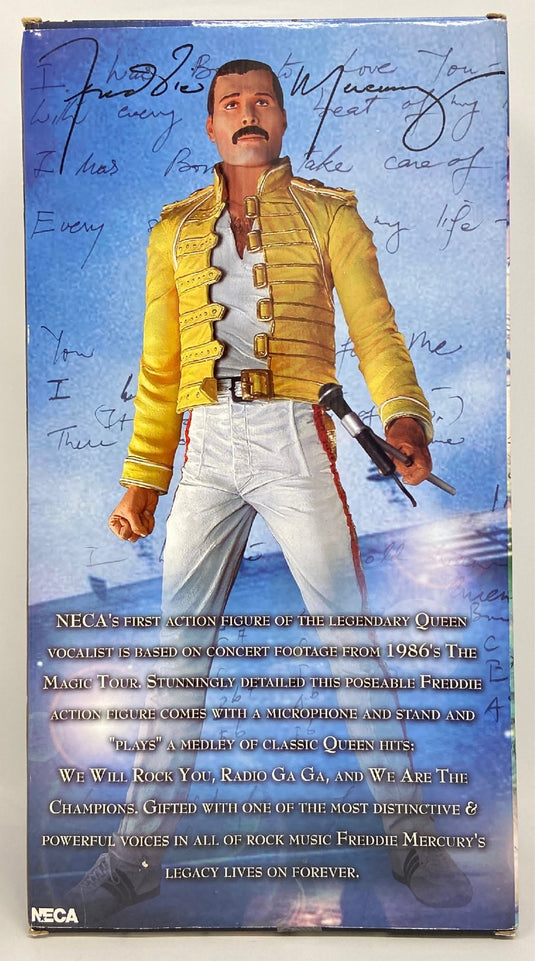 NECA Motion-Activated Sound Freddie Mercury 18-Inch Figure - Used