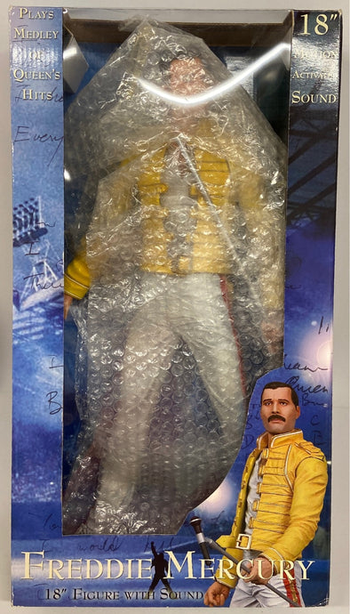 NECA Motion-Activated Sound Freddie Mercury 18-Inch Figure - Used