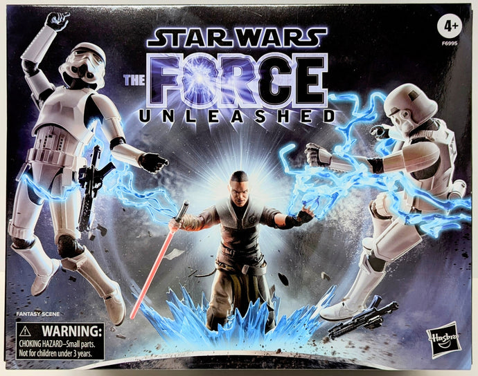 Hasbro The Black Series Starkiller & Stormtroopers 6 inch - Used