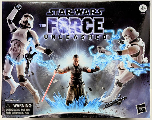 Hasbro The Black Series Starkiller & Stormtroopers 6 inch - Used