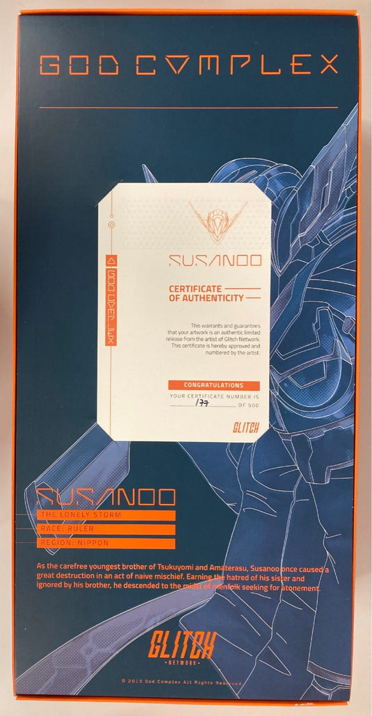 Glitch Collectible Figure Susanoo 1/6 Scale - Used