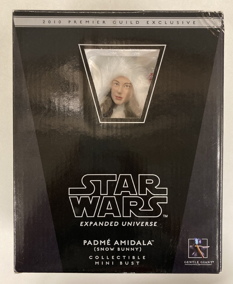 Chargez l&#39;image dans la visionneuse de la galerie, Gentle Giant Collectible Mini Bust Padme Amidala (Snow Bunny) - Used
