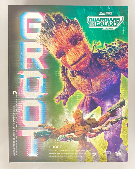Hot Toys Movie Masterpiece Groot Deluxe Version MMS707 - Used