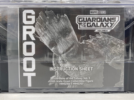 Hot Toys Movie Masterpiece Groot Deluxe Version MMS707 - Used