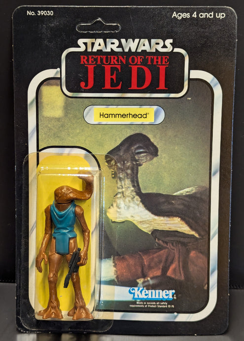 Vintage Kenner Star Wars Hammerhead 3.5-Inch Action Figure (77-Back Card) - Used