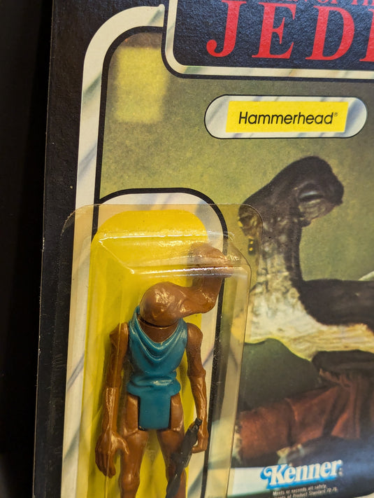 Vintage Kenner Star Wars Hammerhead 3.5-Inch Action Figure (77-Back Card) - Used