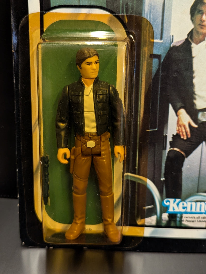 Chargez l&#39;image dans la visionneuse de la galerie, Vintage Kenner Star Wars Han Solo (Bespin Outfit) 3.5-Inch Figure (77-Back Card) - Used
