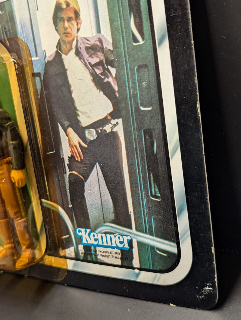 Chargez l&#39;image dans la visionneuse de la galerie, Vintage Kenner Star Wars Han Solo (Bespin Outfit) 3.5-Inch Figure (77-Back Card) - Used
