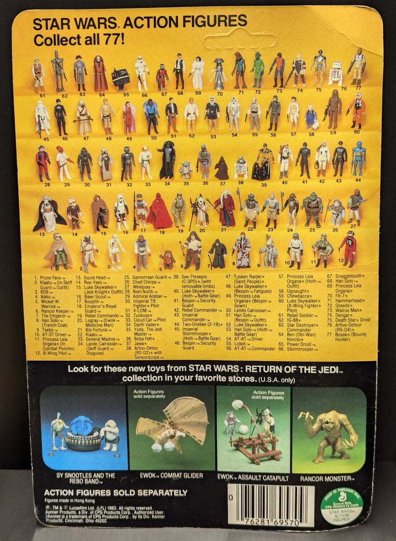 Laden Sie das Bild in Galerie -Viewer, Vintage Kenner Star Wars Nikto 3.5-Inch Action Figure (4-LOM Card) - Used
