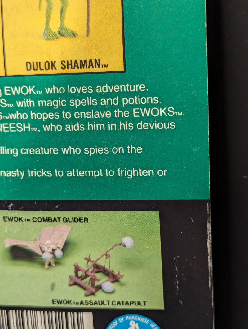 Chargez l&#39;image dans la visionneuse de la galerie, Vintage Kenner Star Wars Ewoks Series Dulok Scout - Used
