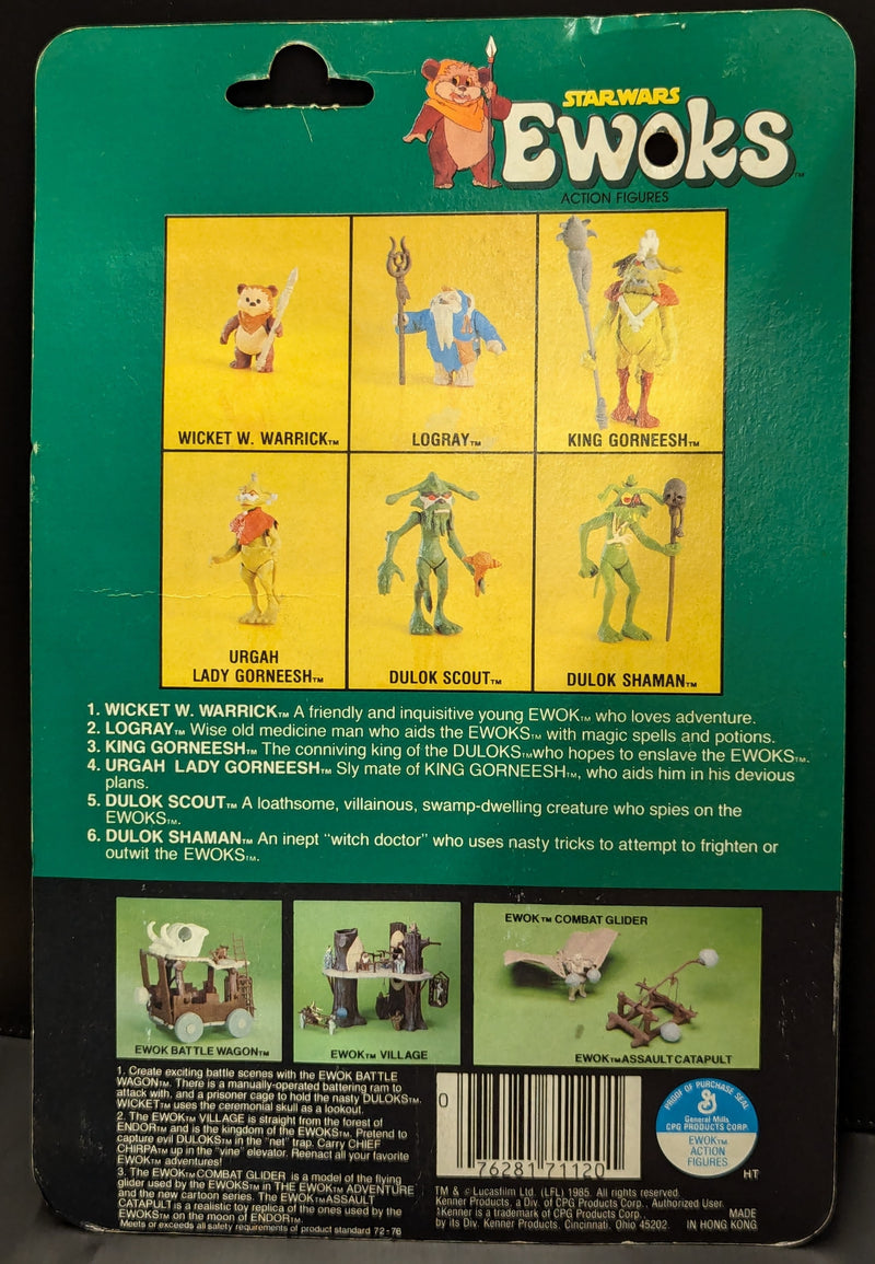 Chargez l&#39;image dans la visionneuse de la galerie, Vintage Kenner Star Wars Ewoks Series Dulok Scout - Used
