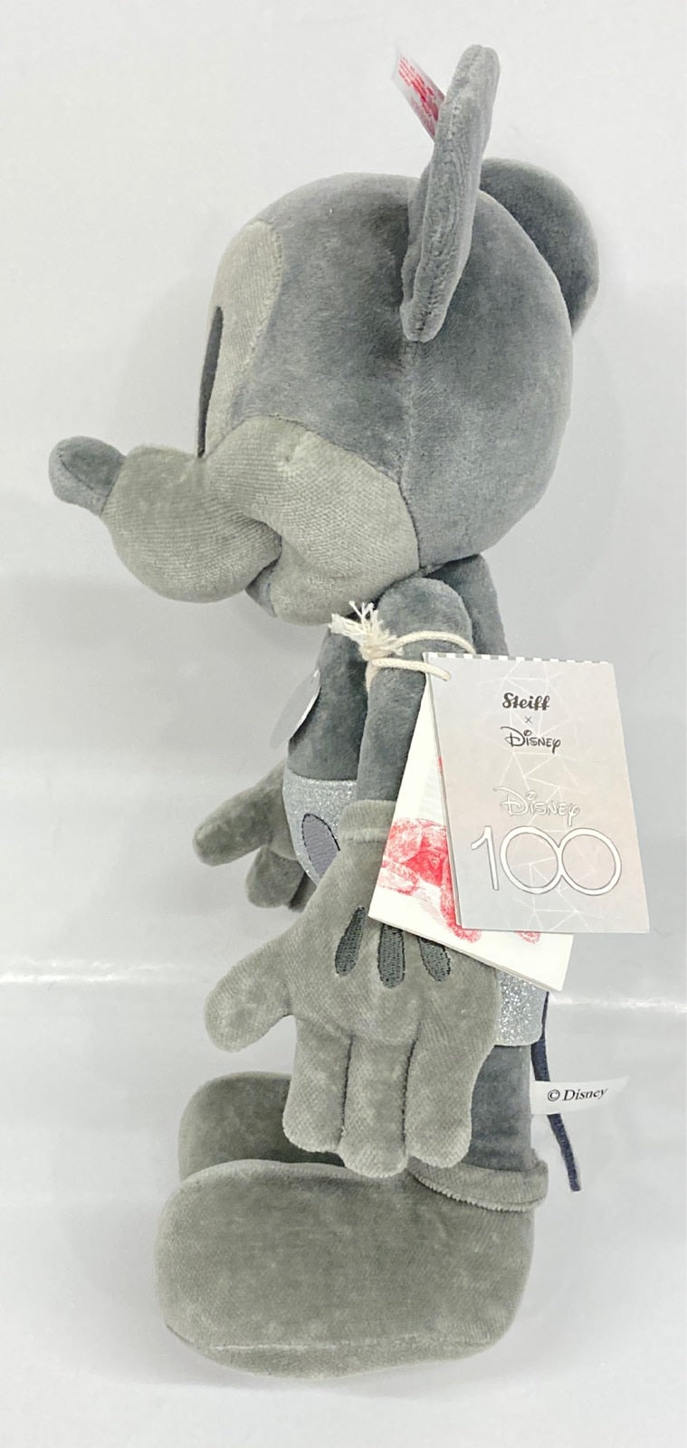 Cargue la imagen en el visor de la galería, Steiff Disney D100 Platinum Mickey Mouse - Used
