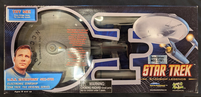 Diamond Select Starship Legends USS Enterprise NCC-1701 (HD Edition) - Used