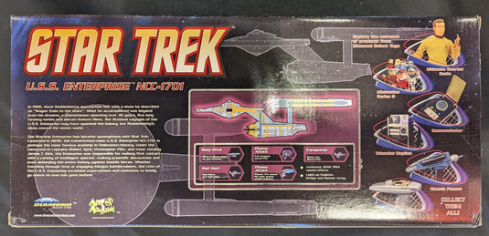 Diamond Select Starship Legends USS Enterprise NCC-1701 (HD Edition) - Used