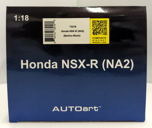 AUTOart 1/18 Honda NSX-R (NA2) Berlina Black 73216 Composite Model - Used