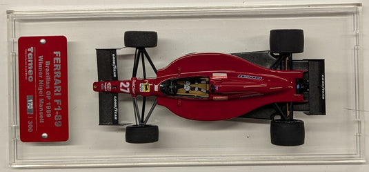 Tameo 1/43 Ferrari F1-89 Brazilian GP 1989 Winner Nigel Mansell TB004 - Used