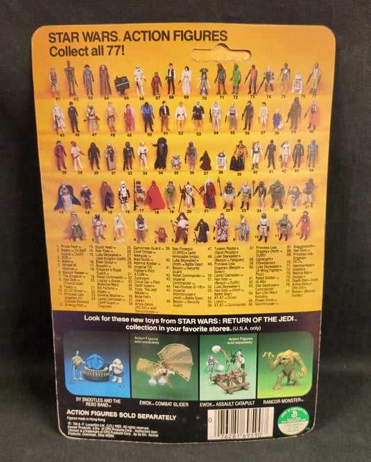 Vintage Kenner Star Wars Klaatu in Skiff Guard Outfit 3.5-Inch Figure (77-Back Card) - Used