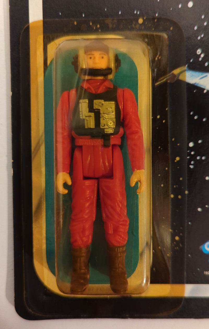 Carica immagine in Galleria Viewer, Vintage Kenner Star Wars: Return of the Jedi B-Wing Pilot 3.5-Inch Figure (77-Back Card) - Used
