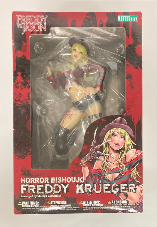 Kotobukiya Horror Bishoujo Statue Freddy Krueger 1/7 Scale (No Bonus Parts) - Used