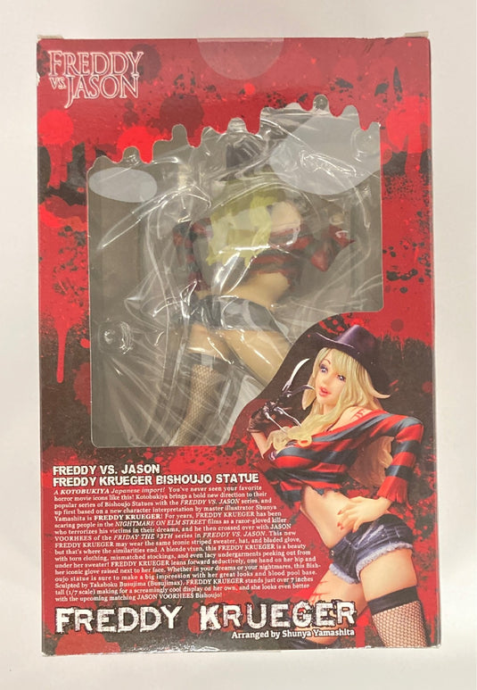 Kotobukiya Horror Bishoujo Statue Freddy Krueger 1/7 Scale (No Bonus Parts) - Used